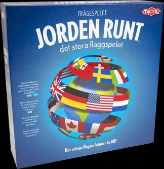 Jorden Runt - det stora flaggspelet, svenska