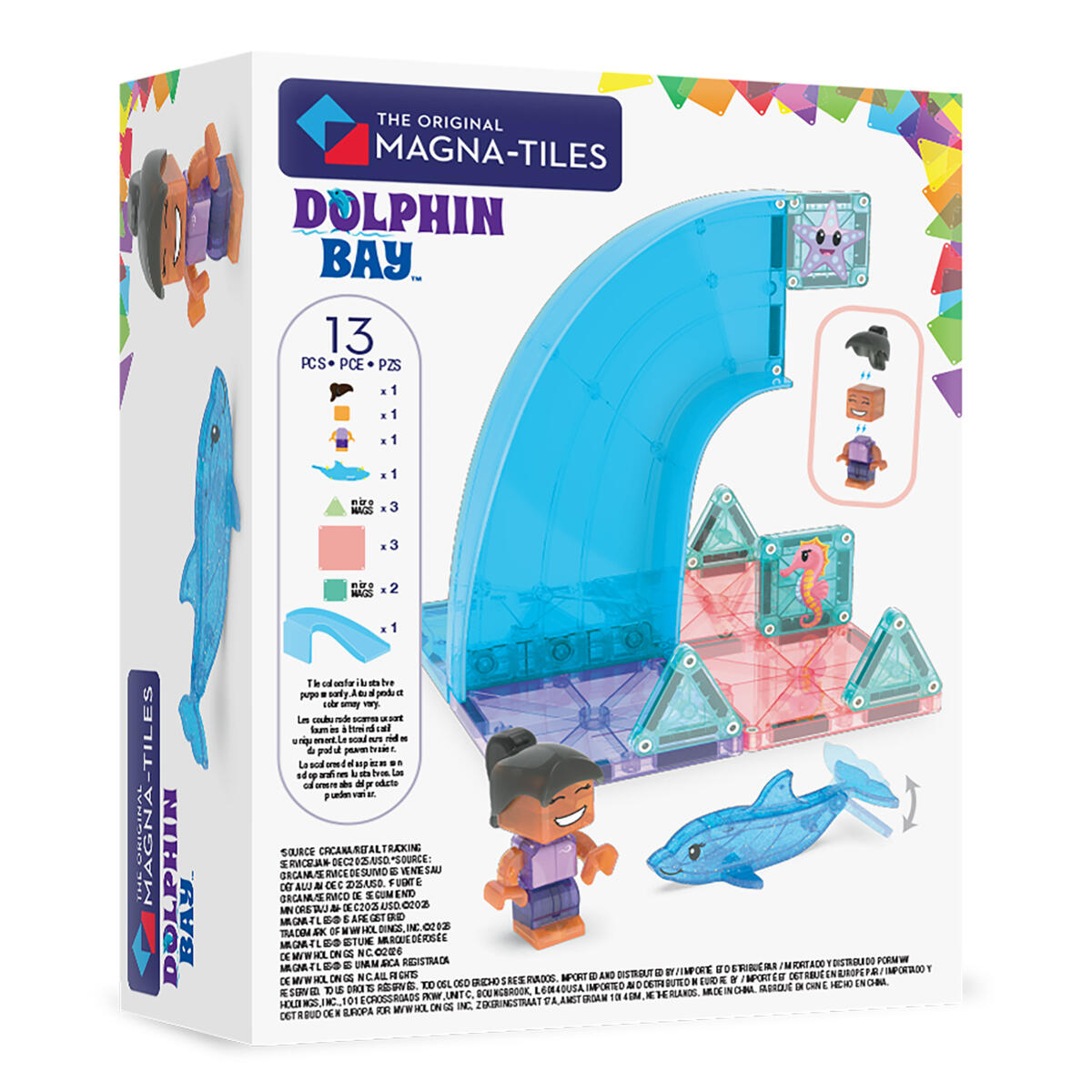 Magna-Tiles Delfinbukten, 13 delar - Bild 7